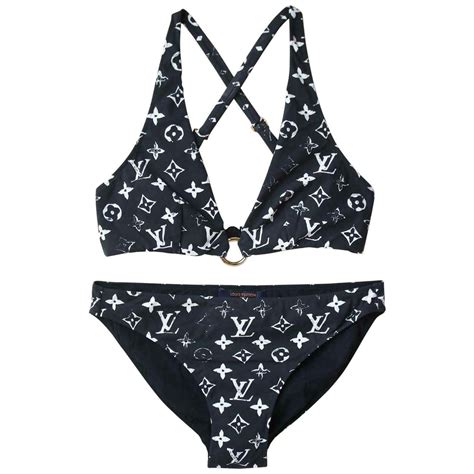 louis vuitton print bikini|louis vuitton monogram bikini.